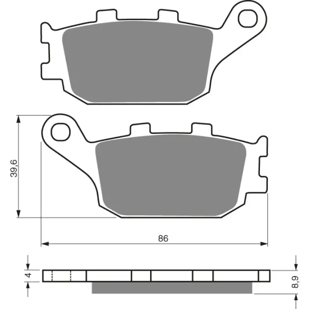 brake pads GOLDFREN 021 S3 - Koupit nyní