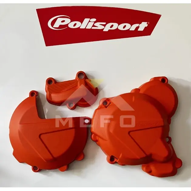 set clutch cover and ignition cover set fits onEXC / TE 250/300 17- orange - Snížená cena