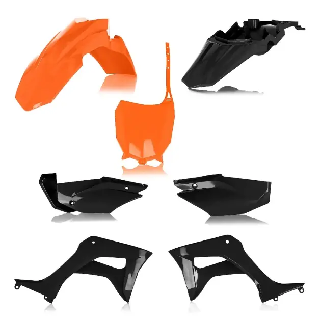 Neváhejte | Sada plastů ACERBIS pro HONDA CRF110F 19-24 černá/oranž