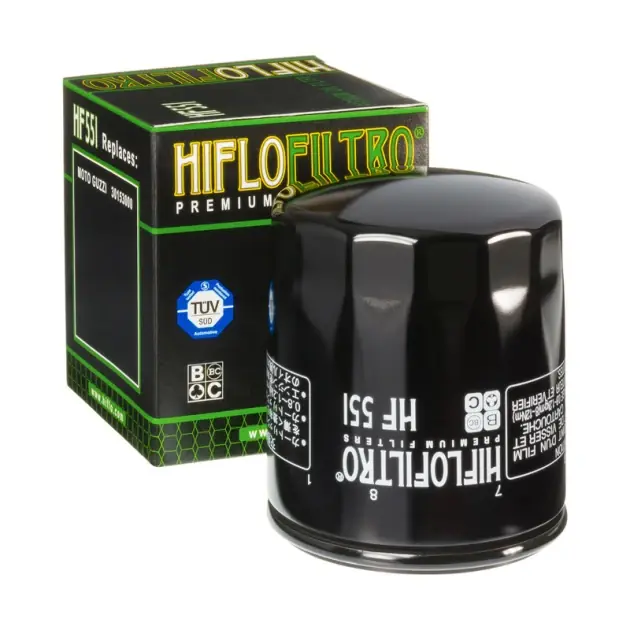 HIFLOFILTRO OIL FILTER HF 551 - Čerstvá novinka