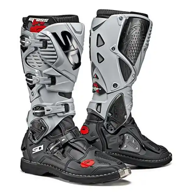 Sidi Crossfire 3 Motocross Boots, Black/Gray | Do vyčerpání zásob