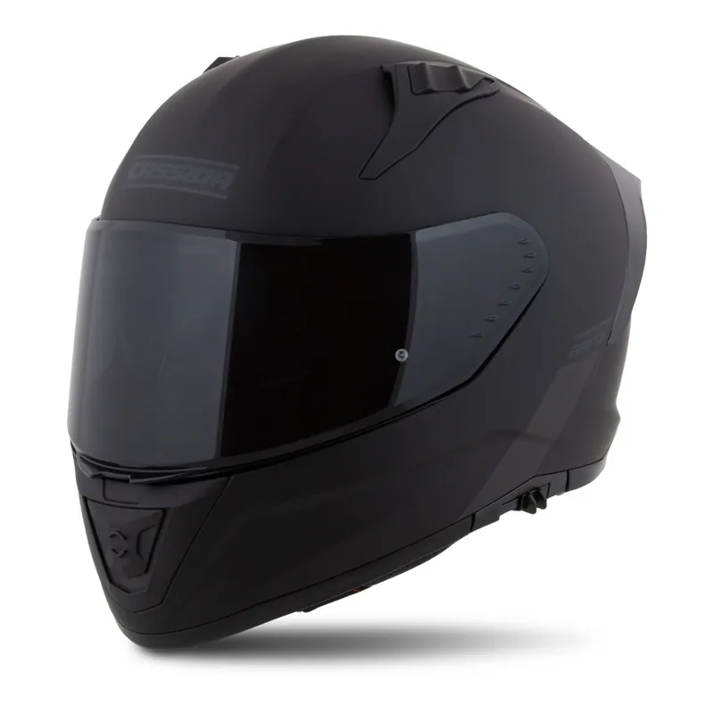 Cassida Aero Solid, integrální přilba (1874), černá HZmoto - vše pro motorkáře a jejich stroje | Akční sleva