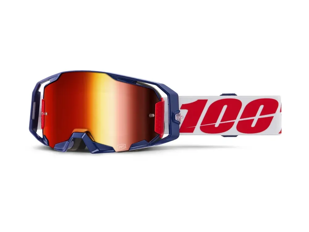 Super nabídka | ARMATIC 100% brýle MACH Z, červené plexi