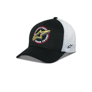 Právě dorazilo | kšiltovka AORBIT TRUCKER, ALPINESTARS (černá/bílá)