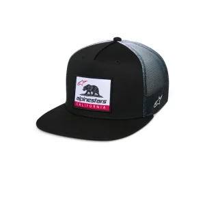 kšiltovka CALI GRADIENT TRUCKER, ALPINESTARS (černá/bílá) - Špičkový produkt