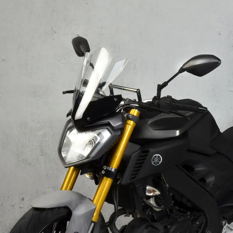 Speciální nabídka - YAMAHA MT 125 2015-2019 TOURING plexi štít černý