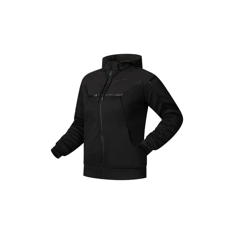 Dámská moto bunda RICHA STRADALE HOODIE černá - Do vyprodání zásob