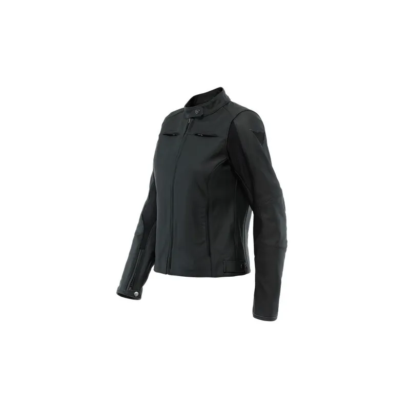 Velmi žádaný produkt | Dainese RAZON 2 dámská klasická kožená bunda černá vel.44