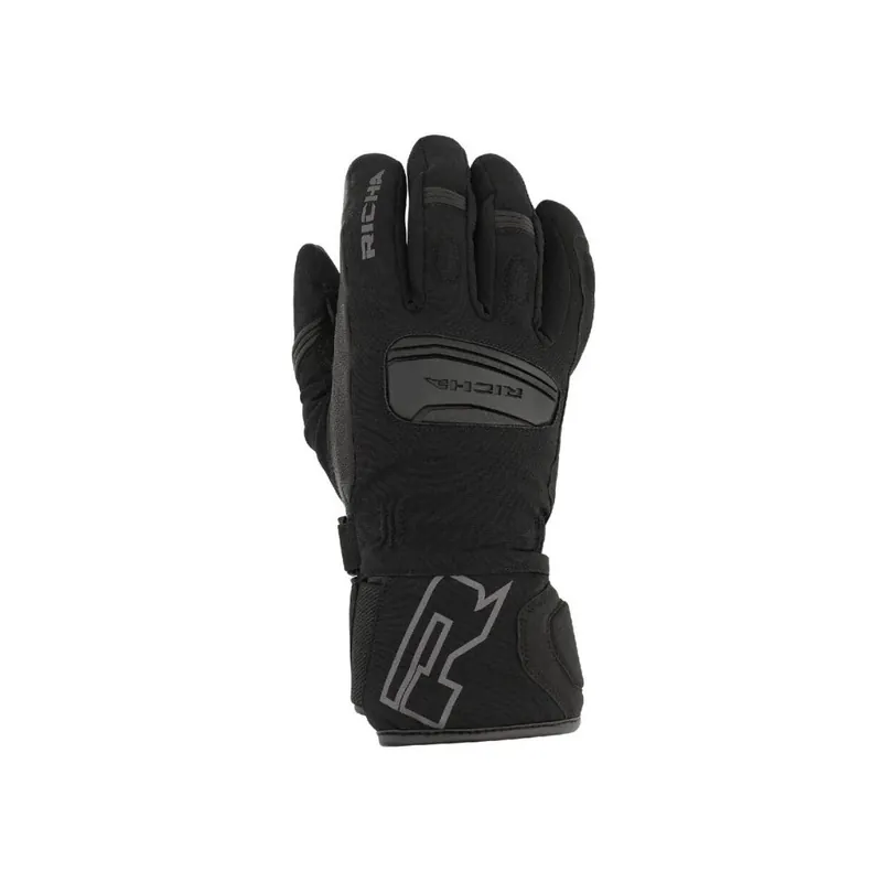 Moto rukavice RICHA WINTERPULSE WP černé | Skvělá nabídka