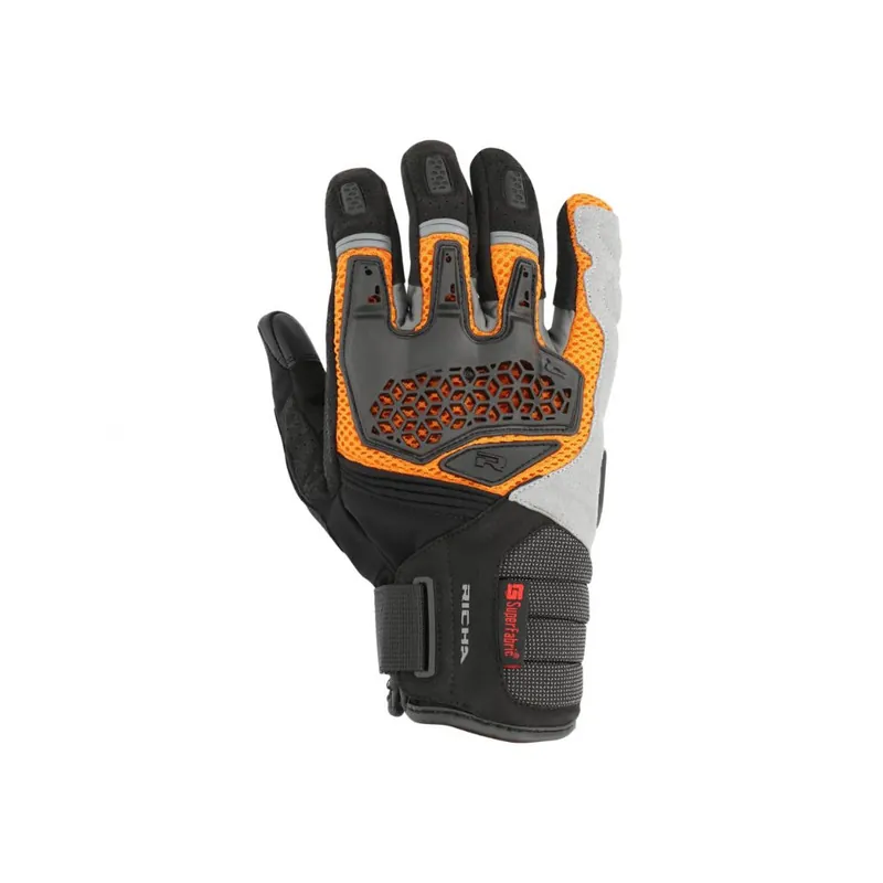 Moto rukavice RICHA BOGOTA černo/oranžové - Nově v e-shopu