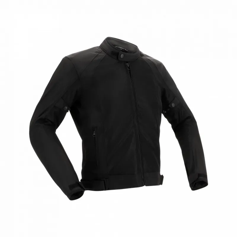 Moto bunda RICHA AIRSUMMER černá - nadměrná velikost - Kvalitní produkt
