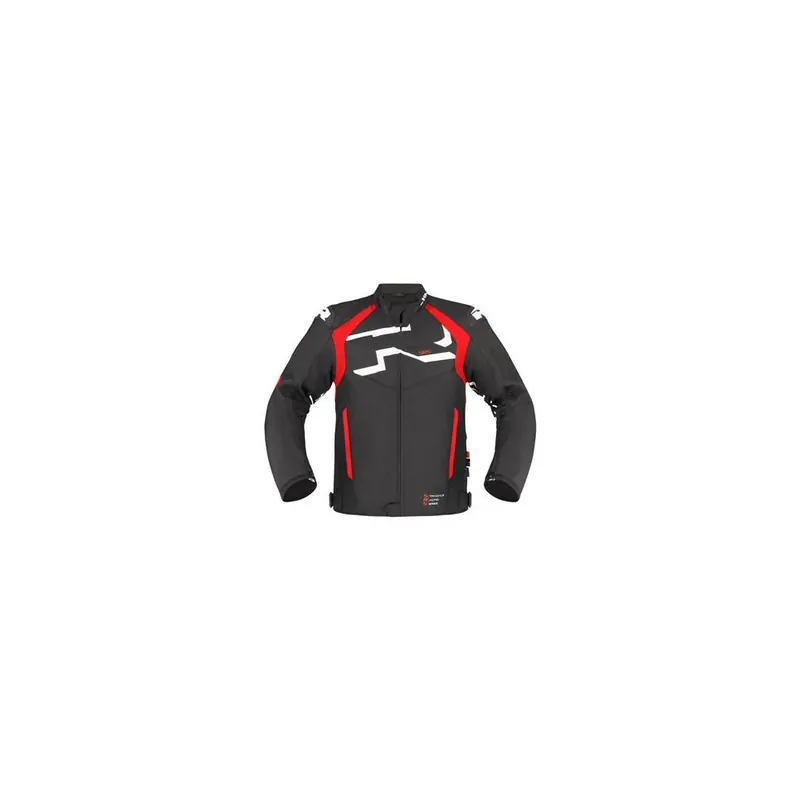 Moto bunda RICHA STRADALE TEX WP černo/bílo/červená - Nízká cena