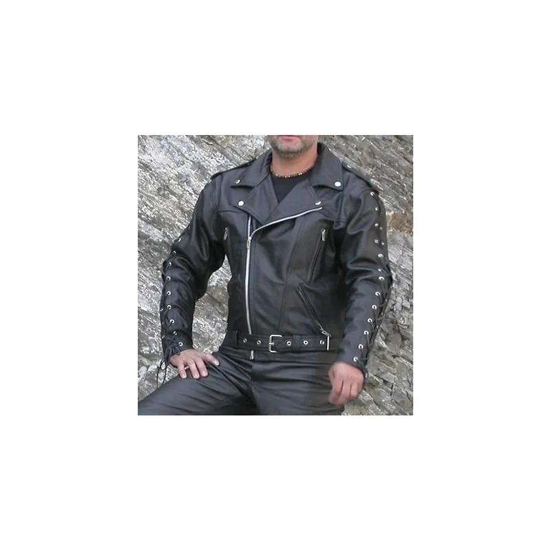 Kožená bunda BIKERS MODE F - J - Snížená cena