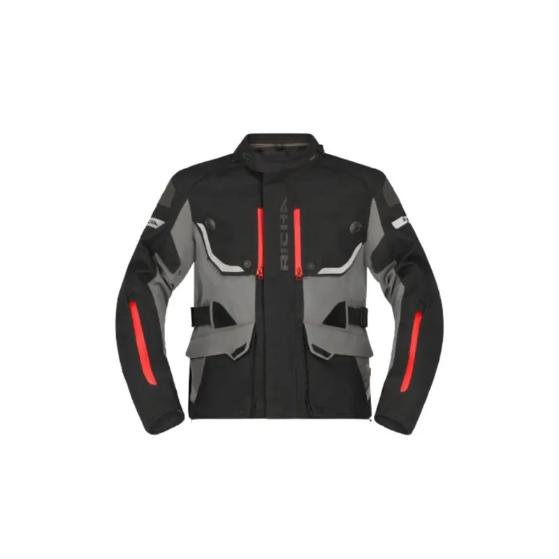 Moto bunda RICHA INFINITY 3 PRO černá - Poslední kusy