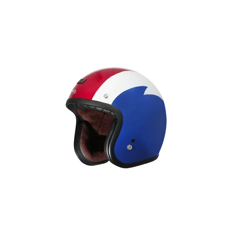 Moto přilba ORIGINE PRIMO VOLTAGE bílo/modro/červená | Nabídka dne