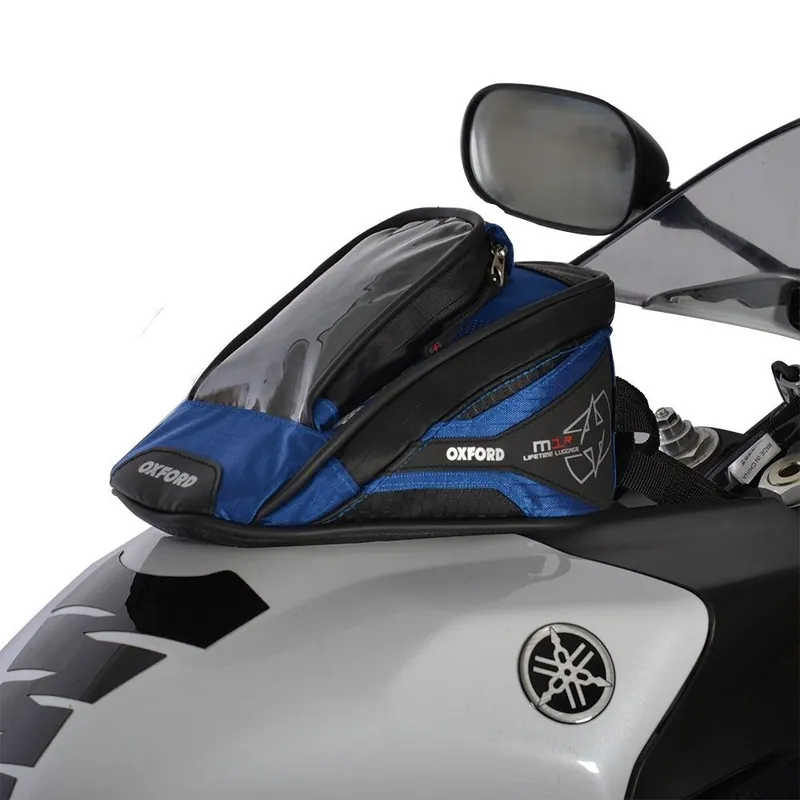 Výhodná cena - Tankbag na motocykl M1R Micro, OXFORD, modrý, objem 1l
