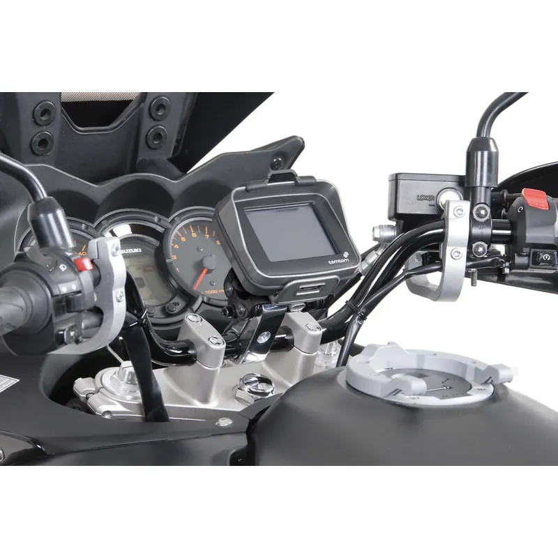 Držák GPS na řídítka 28 mm stříbrný SW-Motech | Nejprodávanější