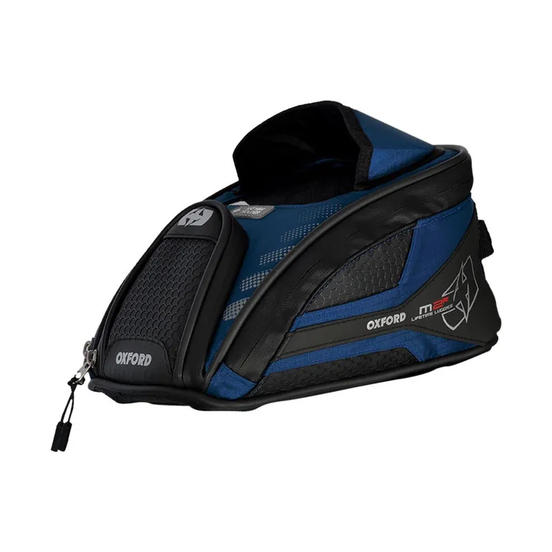 Nový produkt - Tankbag na motocykl M2R, OXFORD - Anglie, modrý, 2l