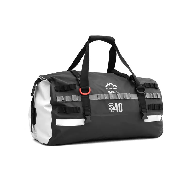 Kvalitní produkt | Válec X-PLOR ROADBAG 40L voděodolný, černý/bílý