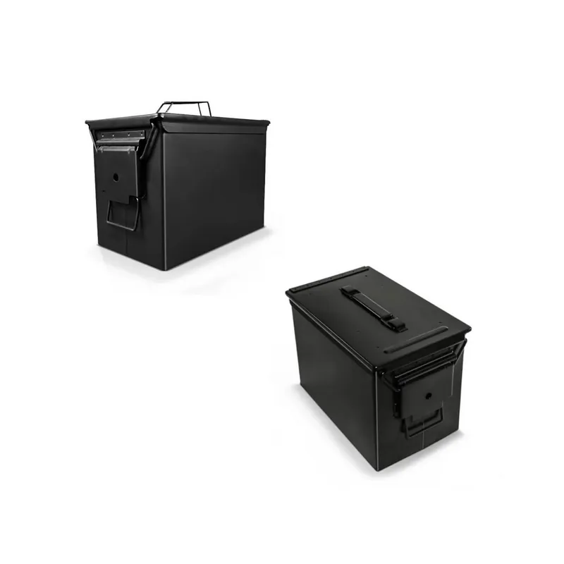 Rychle mizí - Ammo box - kovové US army moto kufry bez montážní sady