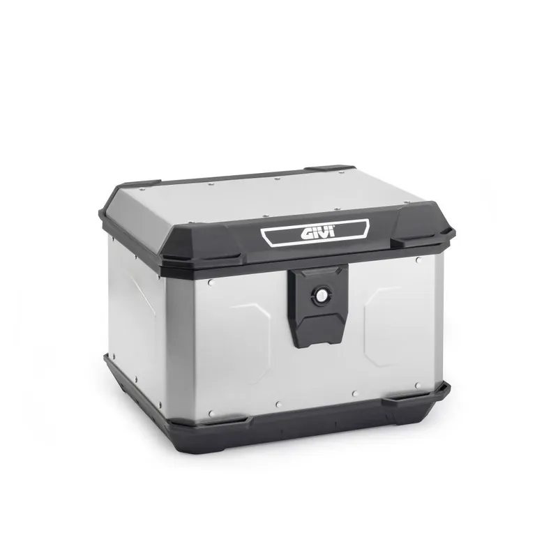 _ALP44A Alpina kufr GIVI hliníkový stříbrný (Monolock s vlastní plotnou), objem 44 ltr. - Omezené množství