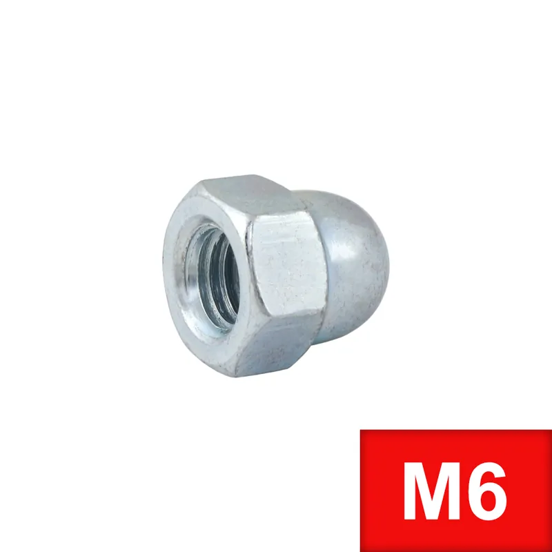 Kvalitní produkt - Matice klobouková M6 (DIN 1587) Zn