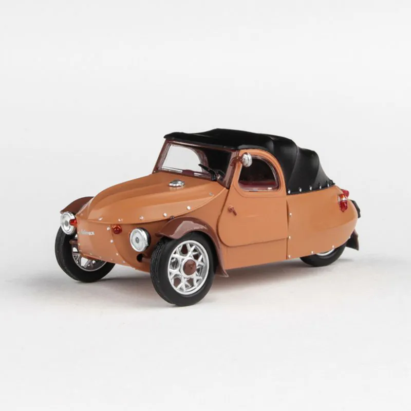 Jen pár kusů - Model Velorex 16/350 (1966) 1 43, BÉŽOVÁ / ČERNÁ / HNĚDÁ