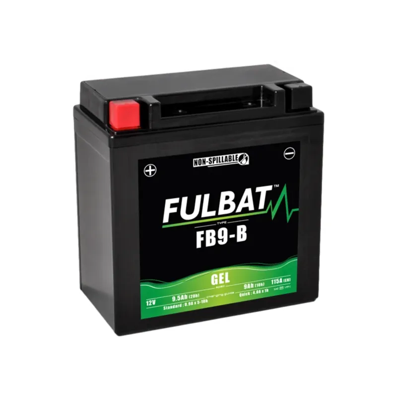 Vrácení zdarma - Motobaterie 12V 9Ah FB9-B - GEL (FULBAT)