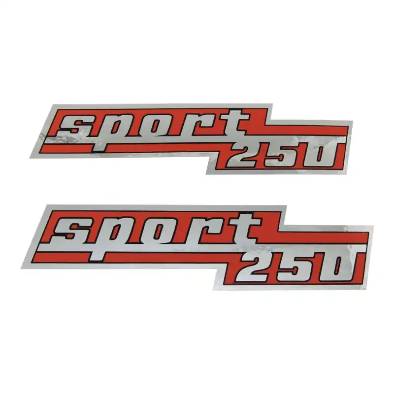 Populární | Nálepky na kastlíky (2ks) - ČZ 250 SPORT