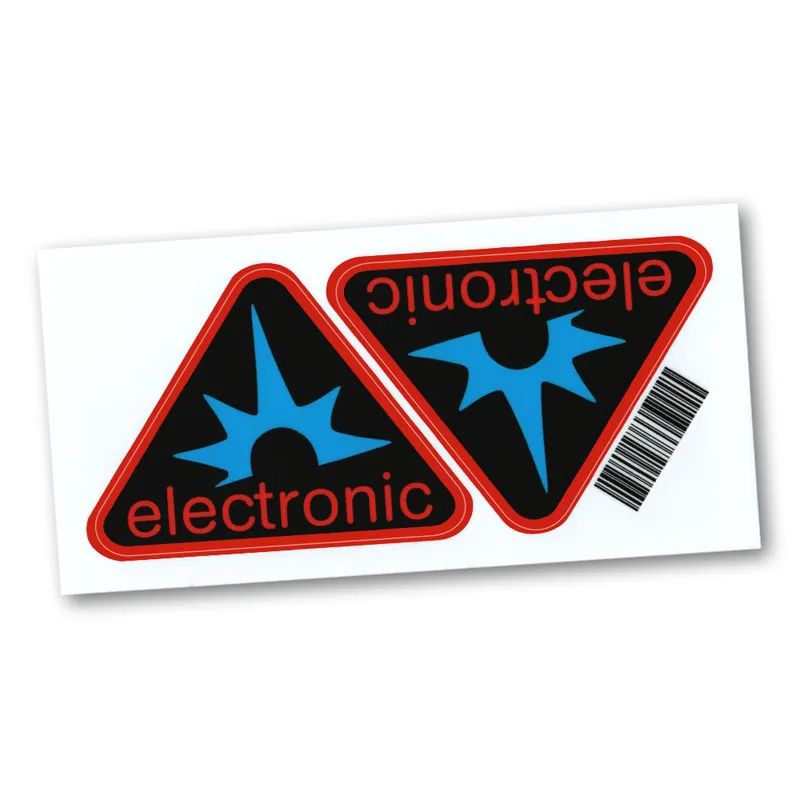 Přímo od výrobce | Nálepky schránky "electronic", ČERVENÉ (sada) - Simson