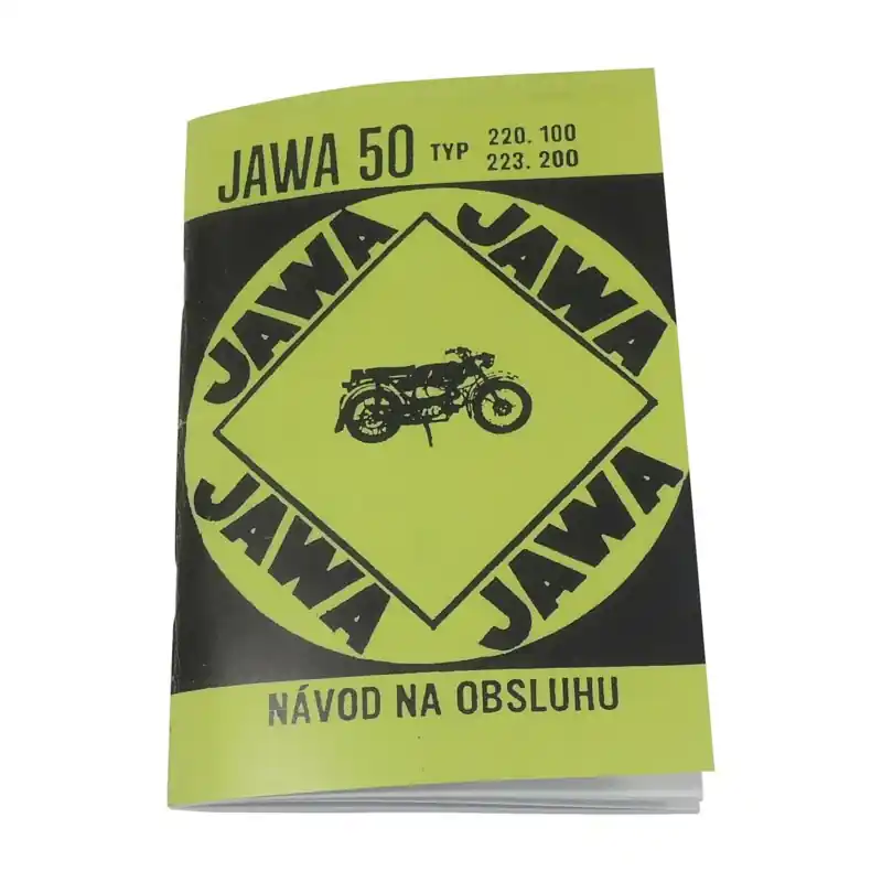 Návod na obsluhu - JAWA 50 20, 23 (Mustang) | Cenová bomba