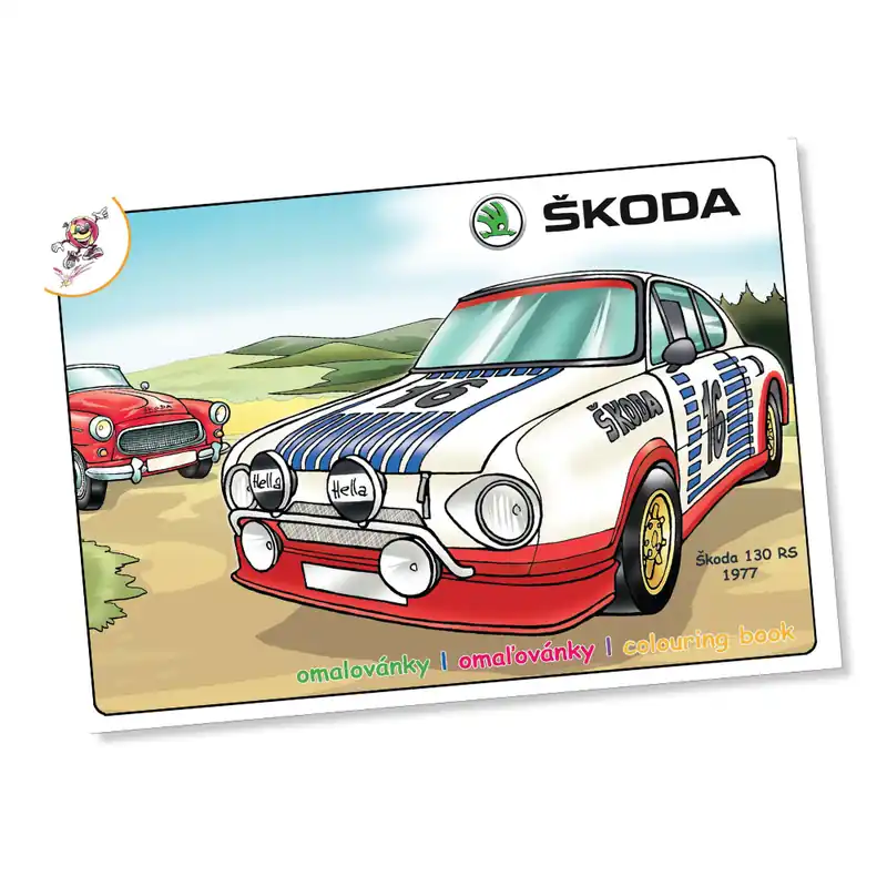 Premium | Omalovánky - Historické vozy Škoda