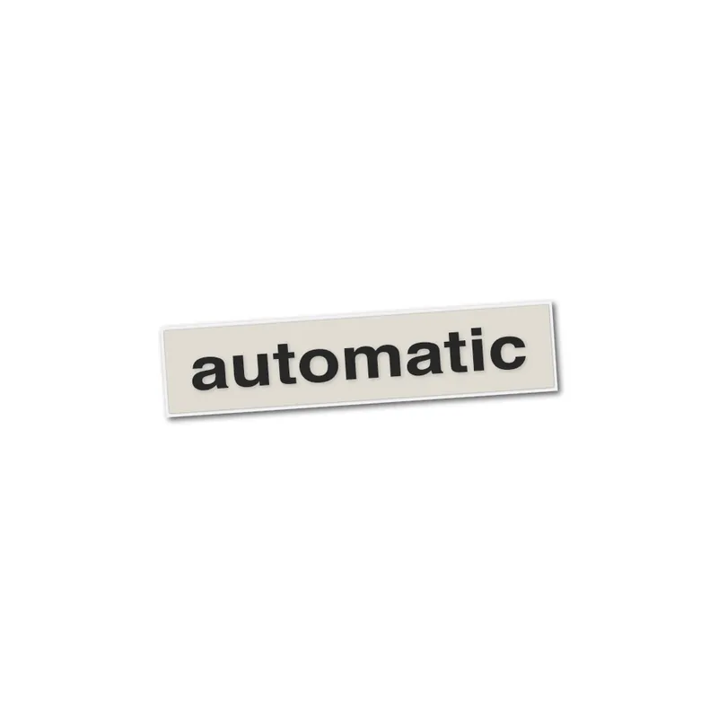 Koupit online - Samolepka "automatic", ČERNÁ - Babetta (1ks)