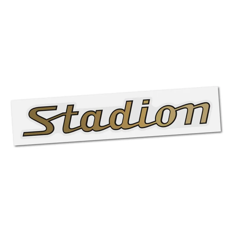 Samolepka Stadion (nápis), ZLATÁ (1ks) | Výhodný nákup