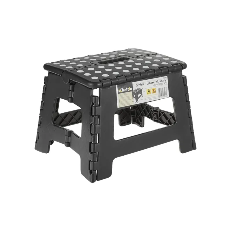 Skládací protiskluzová stolička 22cm, 150 kg KELTIN - Žádaný produkt