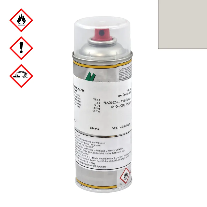 Expresní doručení | Sprej na motorku JAWA (1K) Světle šedá 400ml (DYNA)