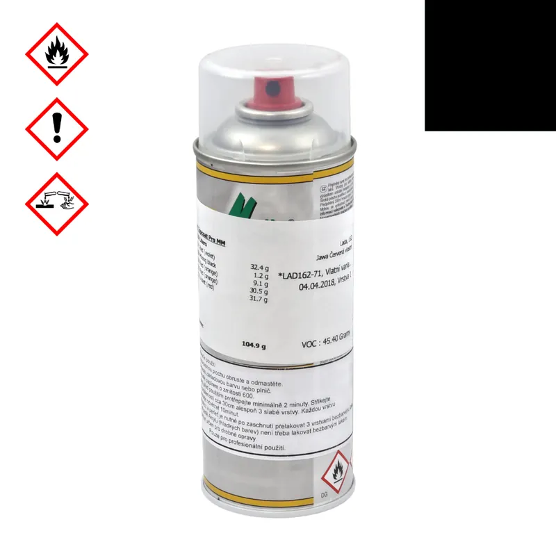 Sprej na motorku JAWA, ČZ (1K) Černá 400ml (DYNA) - Vrácení zdarma