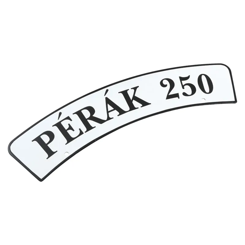 Bestseller - SPZ tabulka na přední blatník s nápisem - Pérák 250