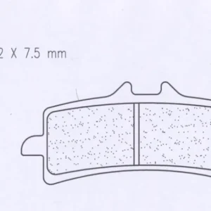 Profesionální kvalita | Brzdové destičky CL BRAKES 1185 C60 (C59)
