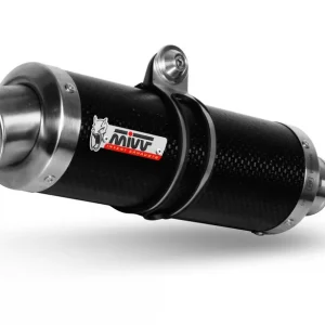 2 koncovky výfuku MIVV GP Y.014.L2S Karbon MALÝ pro YAMAHA TDM 900 2002-2014 - Přímo z továrny