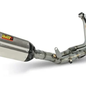 Cena od výrobce - Výfuk kompletní 2x1 MIVV SUONO Y.028.L7 Nerez / Karbonové víčko pro YAMAHA XP 500 T-MAX 2008-2011