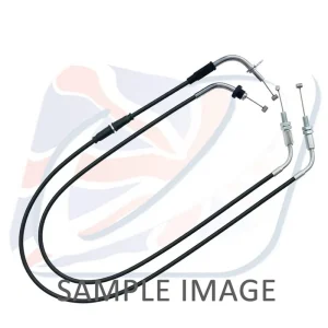 Akce končí brzy | Lanka plynu (pár) Venhill K02-4-108-BK featherlight černý pro KAWASAKI ZX-10R / RR Ninja 1000 2008-2009