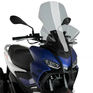 Plexi štít PUIG V-TECH LINE TOURING 21482F tmavá kouřová pro APRILIA SR 125 GT 2022-2026, APRILIA SR 200 GT 2022-2026 | Objednat nyní