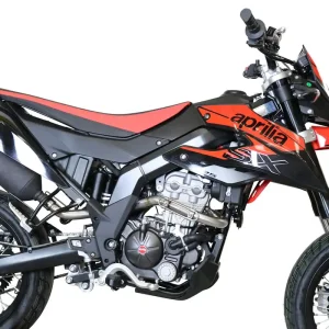 Akce končí brzy - Svod bez katalyzátoru GPR A.72.1.DECAT Broušená nerezová ocel pro APRILIA SX 125 2018-2020