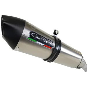 Koncovka výfuku Slip-on GPR NEW GRAND PRIX EVO TITANIUM A.74.RACE.GPAN.TO Broušený titan pro APRILIA Tuono 1100 V4 Factory 2017-2020, APRILIA Tuono 1100 V4 RR 2017-2020 - Nenechte si ujít nabídku