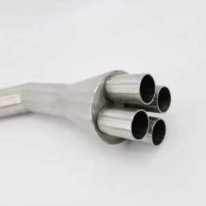 Časově omezená nabídka | Spojovací trubka GPR CAFÉ RACER 4in1 CAFE.COL.1 Broušená nerezová ocel pro BMW K 100 1983-1994