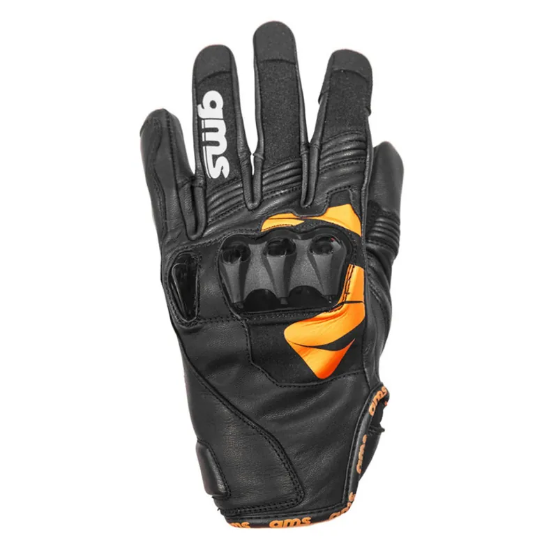 Akční cena - Rukavice GMS CURVE ZG40714 oranžovo-černý XS