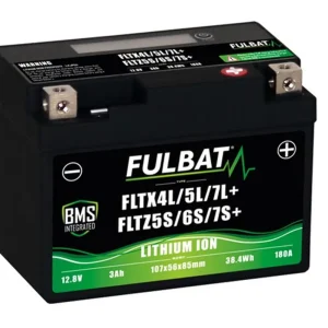 Lithiová motocyklová baterie FULBAT FLTX4L/5L/7L+ FLTZ5S/6S/7S+ | Bezpečná platba