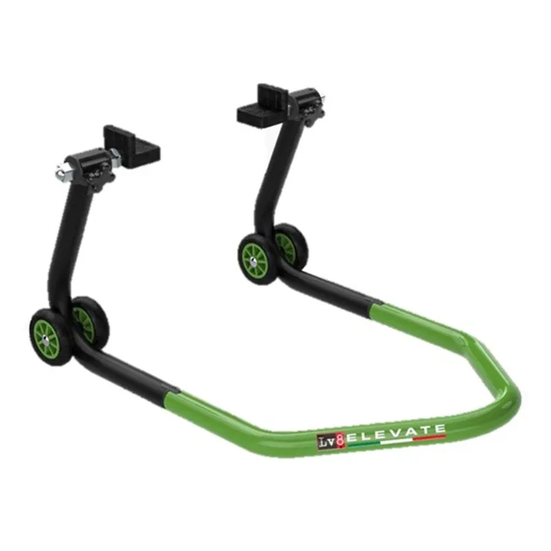 Top produkt - Zadní stojánek LV8 E620LG.KG s pryžovými dorazy černá/zelená