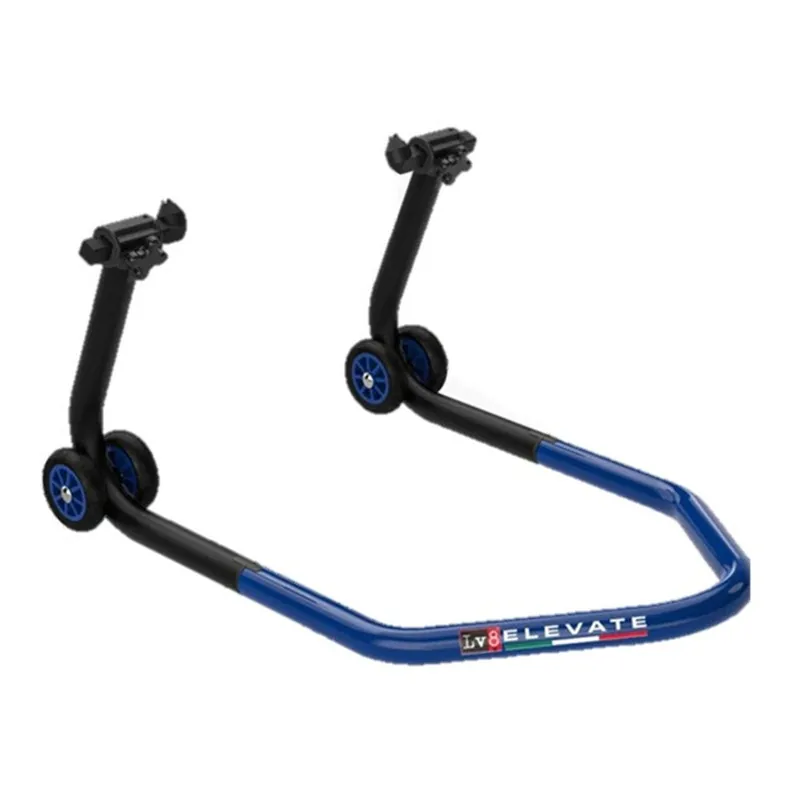 Nový produkt - Přední stojánek LV8 E600LC.KB s kuželovými adaptéry černá/modrá